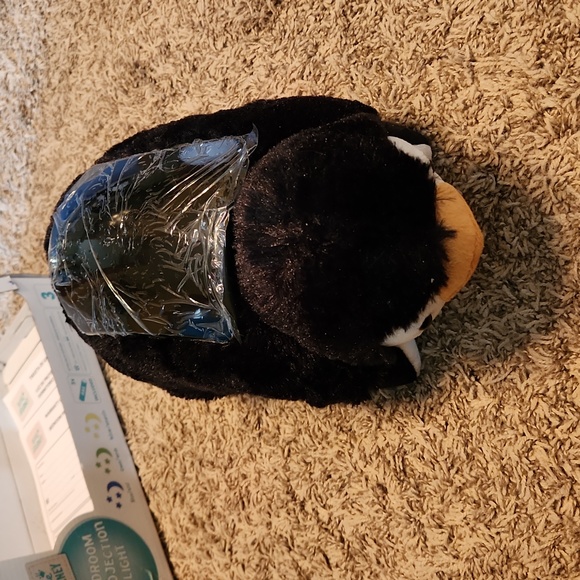 LITTLE JOURNEY Penguin Night Light Stars Moon Projection - Picture 7 of 12